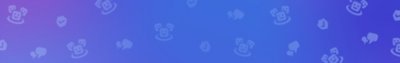 Blue banner with a pattern of small PlayStation icons.