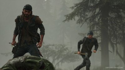 Gameplay screenshot from Days Gone Remastered