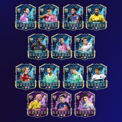 صورة فنية تعرض فريق الموسم في دوري MLS