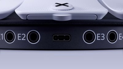  Side view of the Access Controller showing four different input options.
