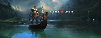 Video. Kratos y Atreus de pie en un barco se enfrentan a la Serpiente del Mundo, Jörmungandr.