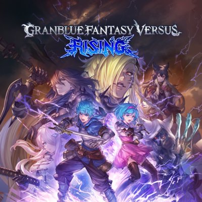 Granblue Fantasy Versus: Rising key art featuring several anime characters posing