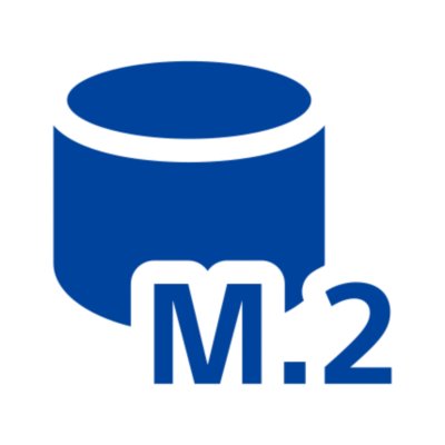 M2 SSD depolama alanı - simgesi