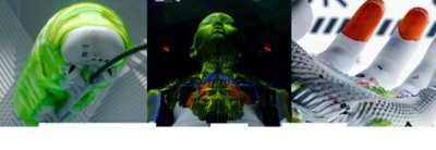 Cinematic images from Marathon reveal teaser depicting the construction of a cybernetic humanoid.