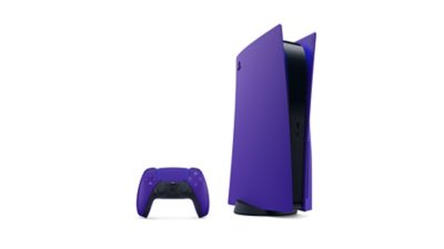 Galactic Purple PS5 konsol kapağı